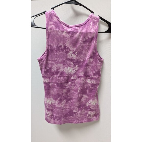 TEK GEAR Yoga Purple Tie-Dye Active Tank - Picture 2 of 2